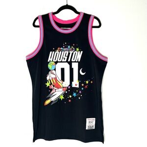 Travis Scott Men's Headgear Classics Astroworld Cactus Jack Basketball Jersey XL